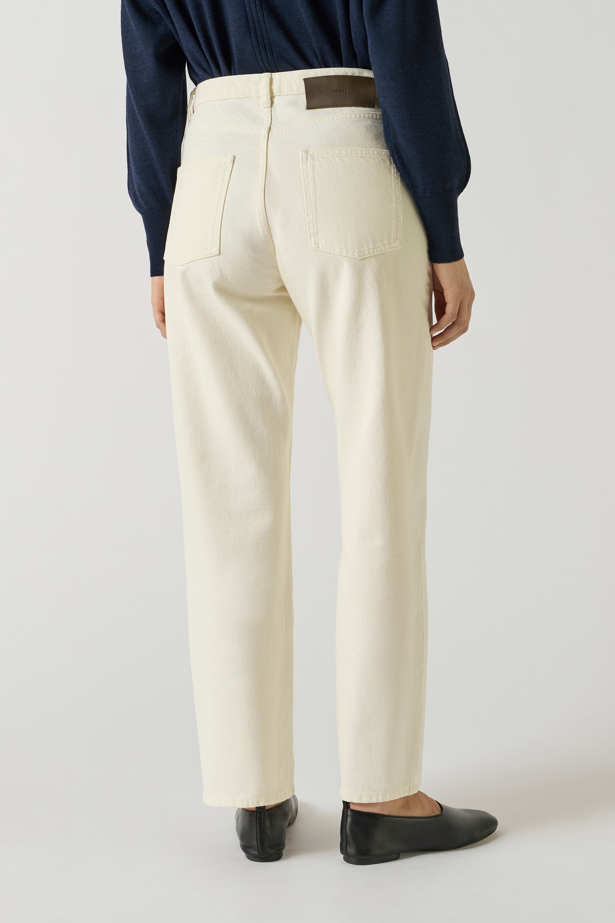 Jean Barnabe - Ecru - Denim - Femme vue 3