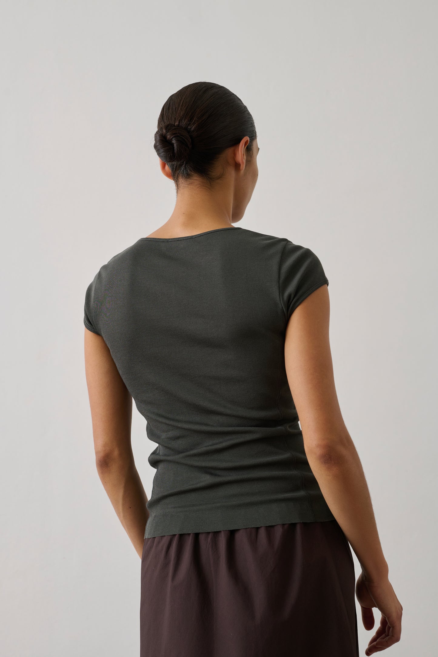 Tee-Shirt Indra - Vert De Gris - Femme