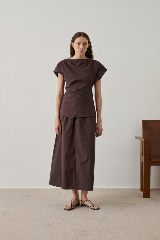 Jupe Agadir - Figue - Coton - Femme