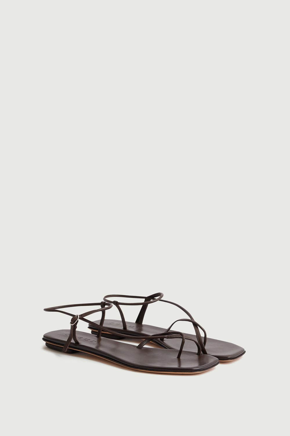 Sandales Rosalie - Marron - Cuir - Femme