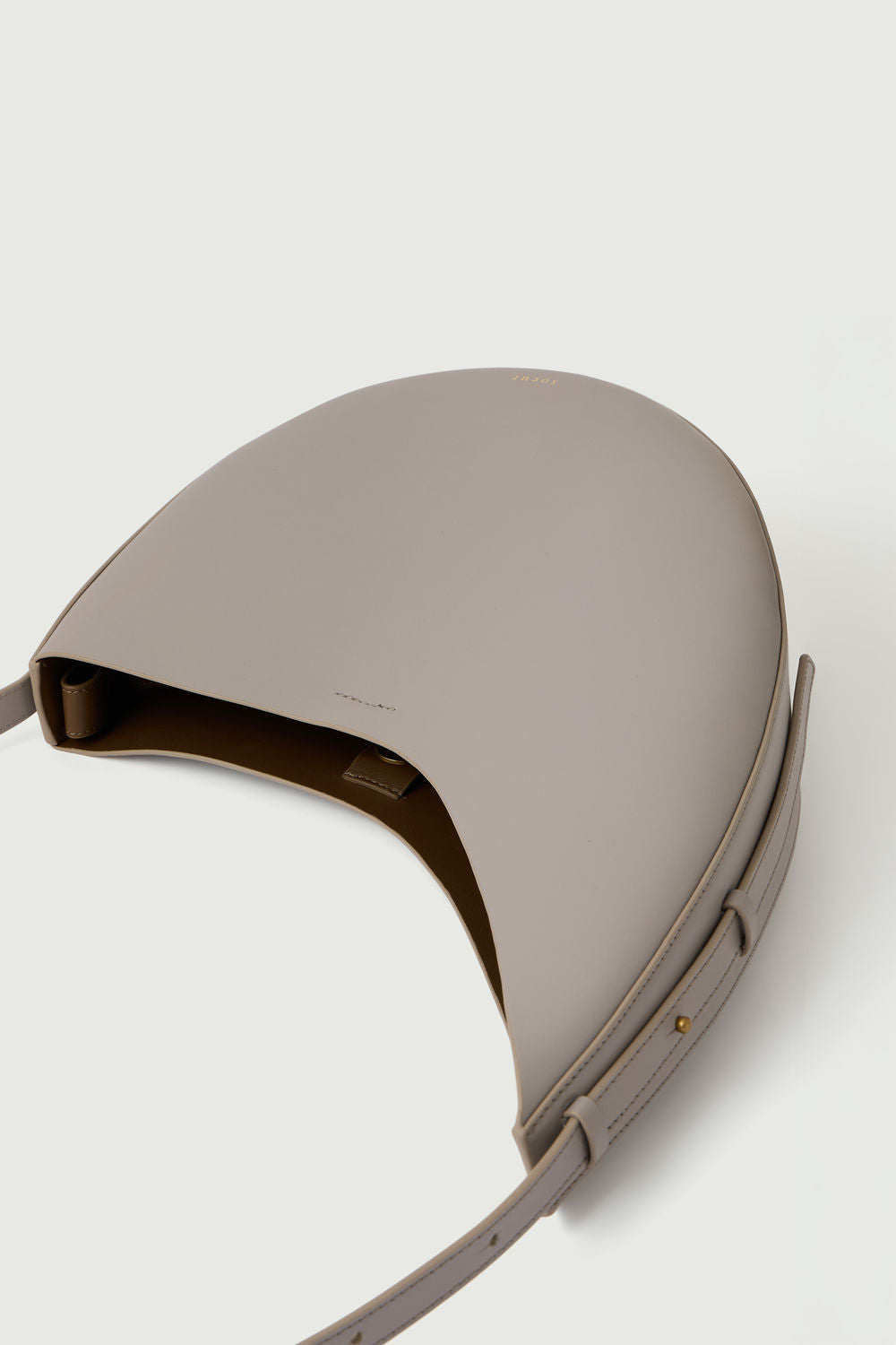 Sac Winona - Gris - Cuir - Femme vue 4