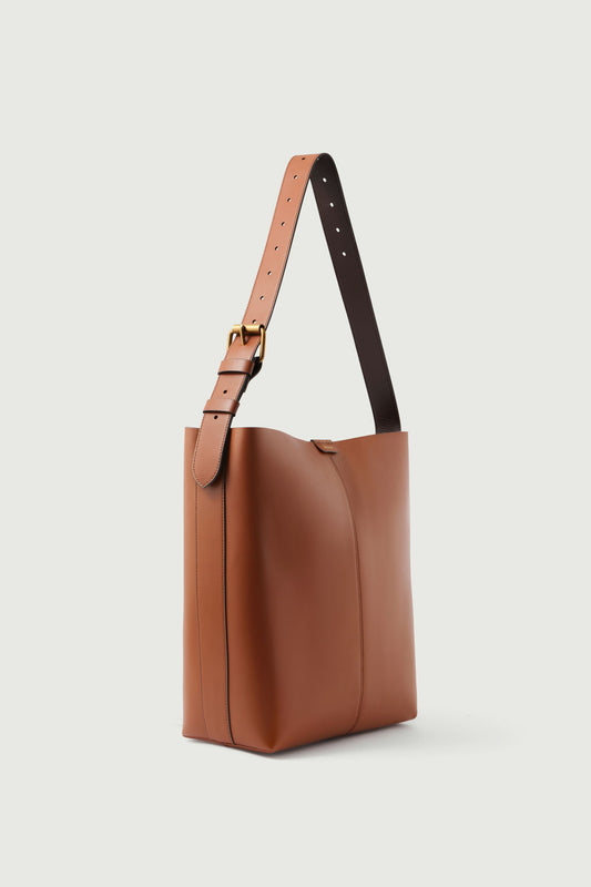 Sac Saudade - Naturel/Marron - Cuir - Femme